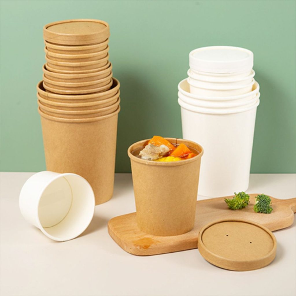 Paper Soup Bowls