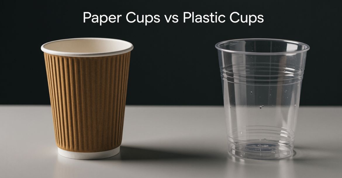 Paper Cups vs Plastic Cups - Wikas Greencups
